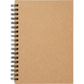 Hovs B6 Undated Weekly Twin-Wire Planner 120 Pages Natural Kraft - Product view